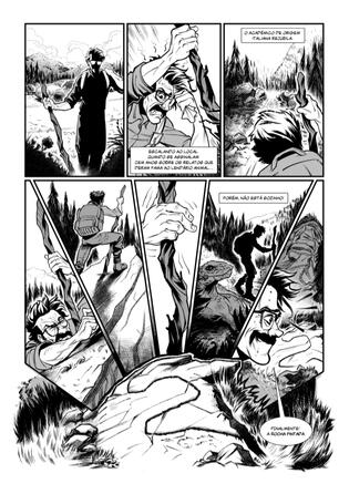 pg 2 - script and art by me, layouts by Daniel Maia, dialogue by José de Matos-Cruz
