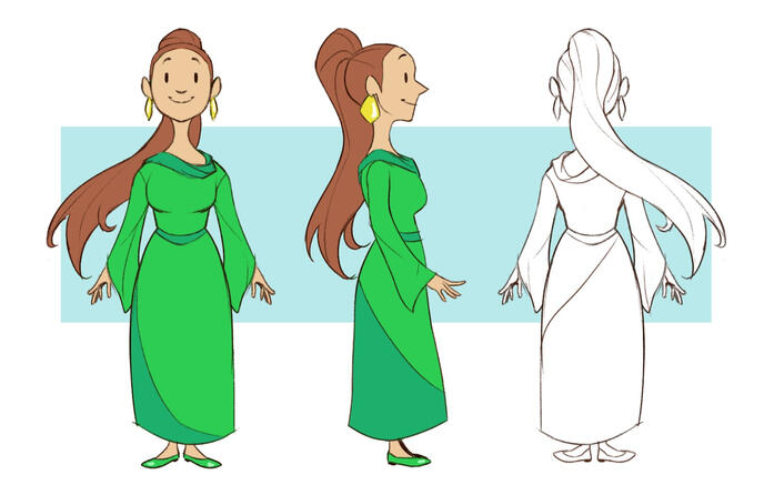 Character design for a winning project at "ETIC Ideia" - 2024