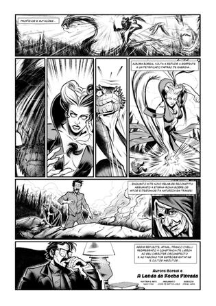 pg 5 - script and art by me, layouts by Daniel Maia, dialogue by José de Matos-Cruz